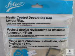 Lot of 4 Canvas Decorating Bag 18" Length each