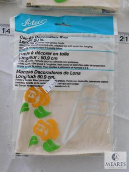 Lot of 4 Canvas Decorating Bag 24" Length each