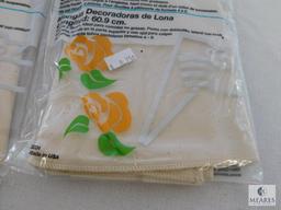 Lot of 4 Canvas Decorating Bag 24" Length each