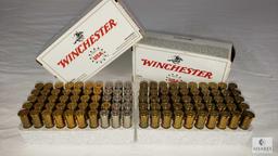 100 Rounds Winchester .357 Magnum Ammo 110 Grain JHP (14 are steel cased)