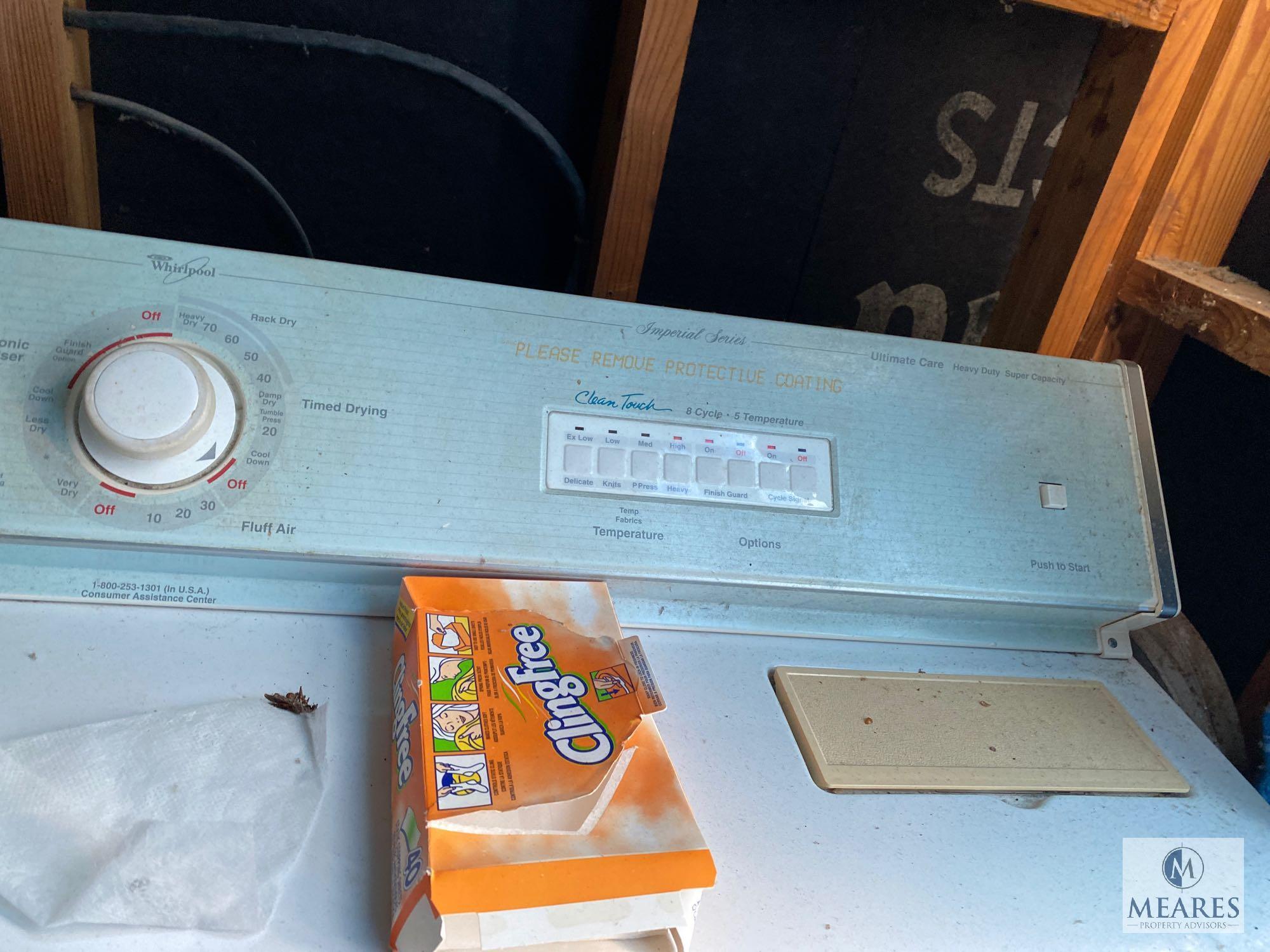CONTENTS of Utility Room - INCLUDES Washer and Dryer