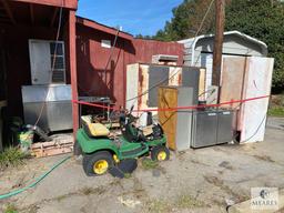 Large Lot of Scrap Steel and Ice Maker