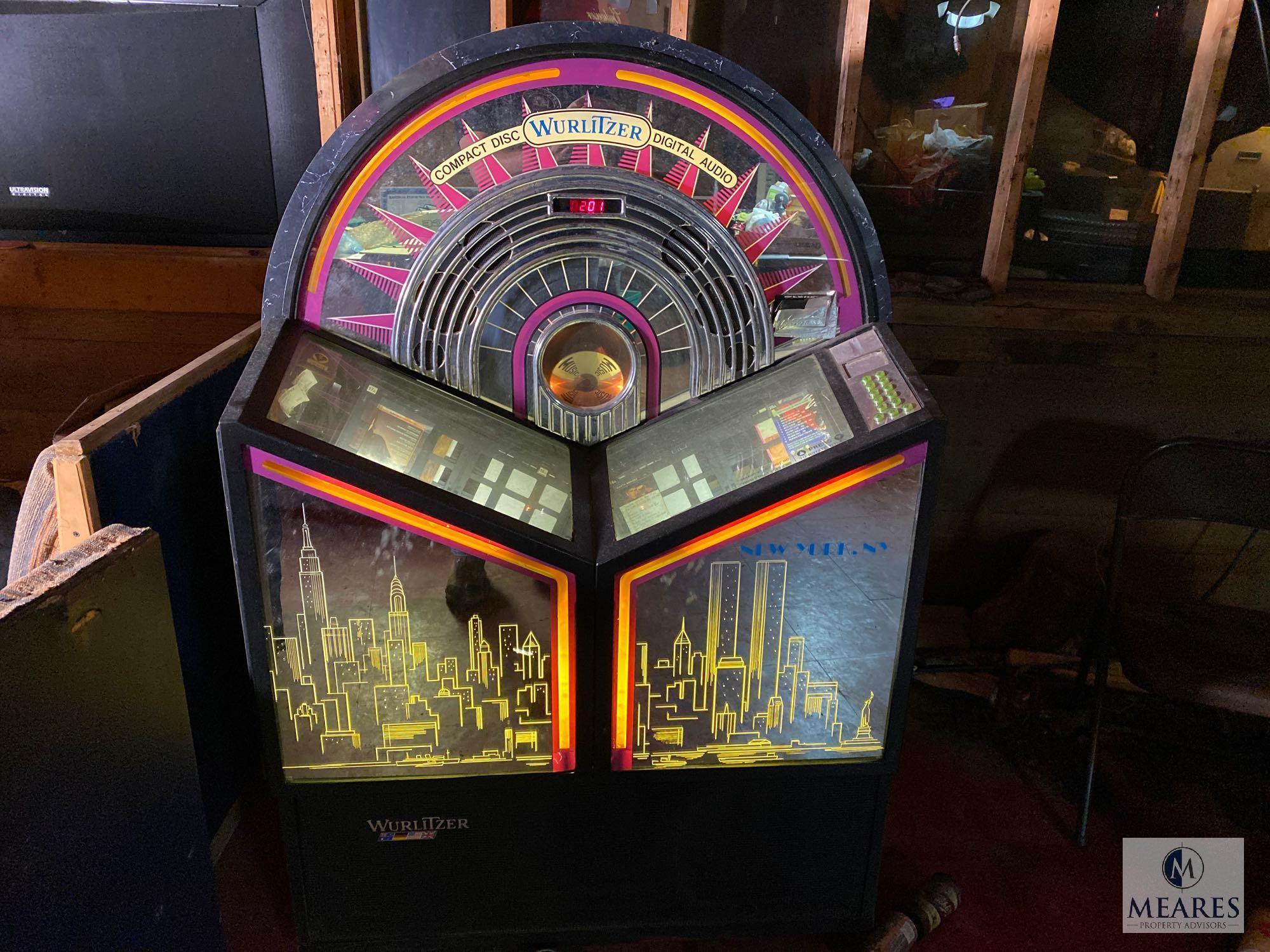 Wurlitzer Compact Disc Digital Audio Jukebox - OPERATIONAL