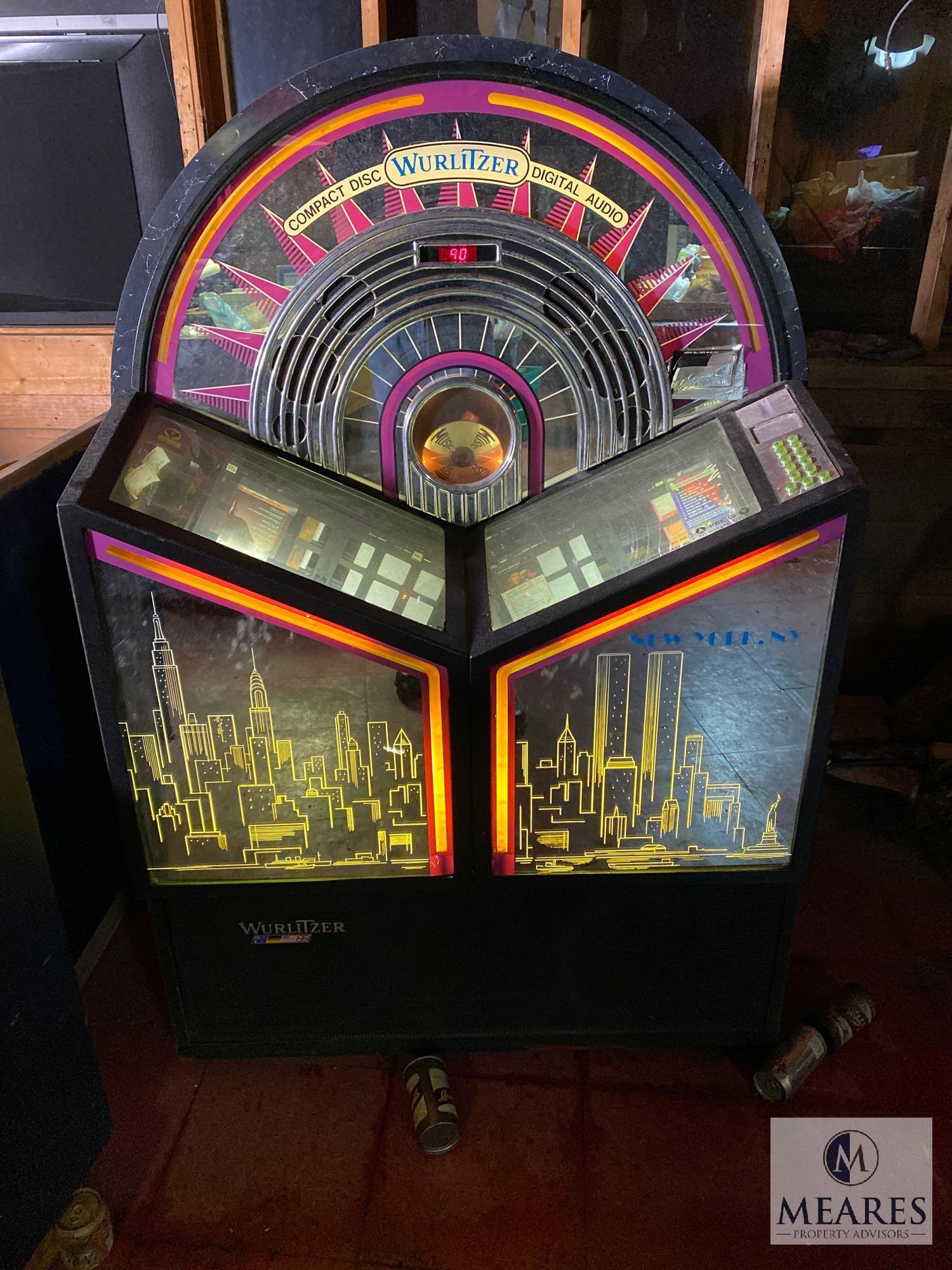 Wurlitzer Compact Disc Digital Audio Jukebox - OPERATIONAL
