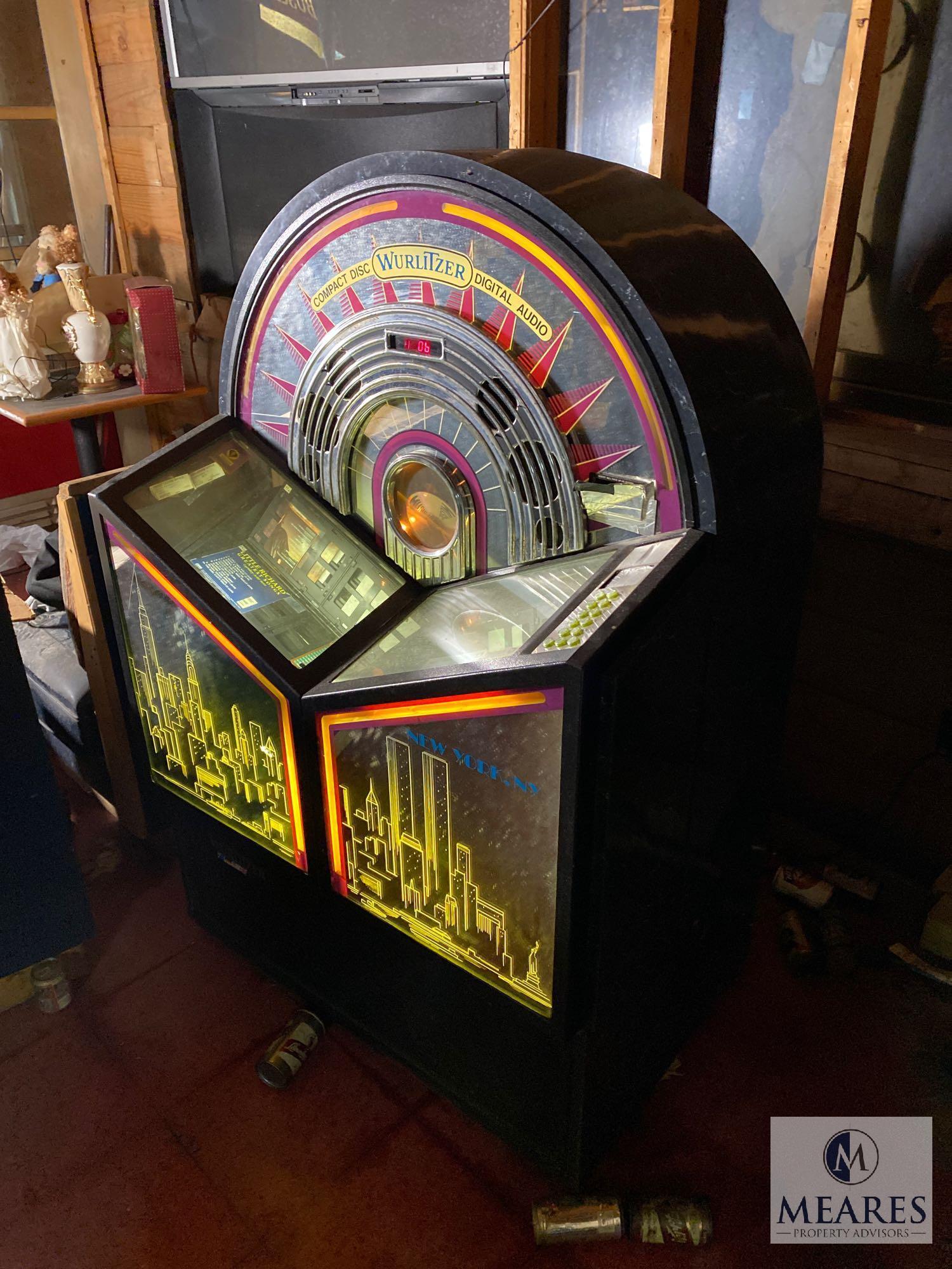 Wurlitzer Compact Disc Digital Audio Jukebox - OPERATIONAL