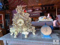 Mantle Clock and Scale