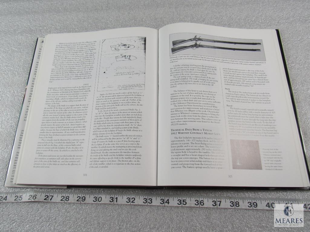 U.S. Military Flintlock Muskets and their Bayonets hardback book by Peter A. Schmidt