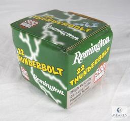 500 Rounds 22 Thunderbolt High Velocity .22 LR Ammo Long Rifle Round Nose