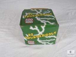 500 Rounds 22 Thunderbolt High Velocity .22 LR Ammo Long Rifle Round Nose