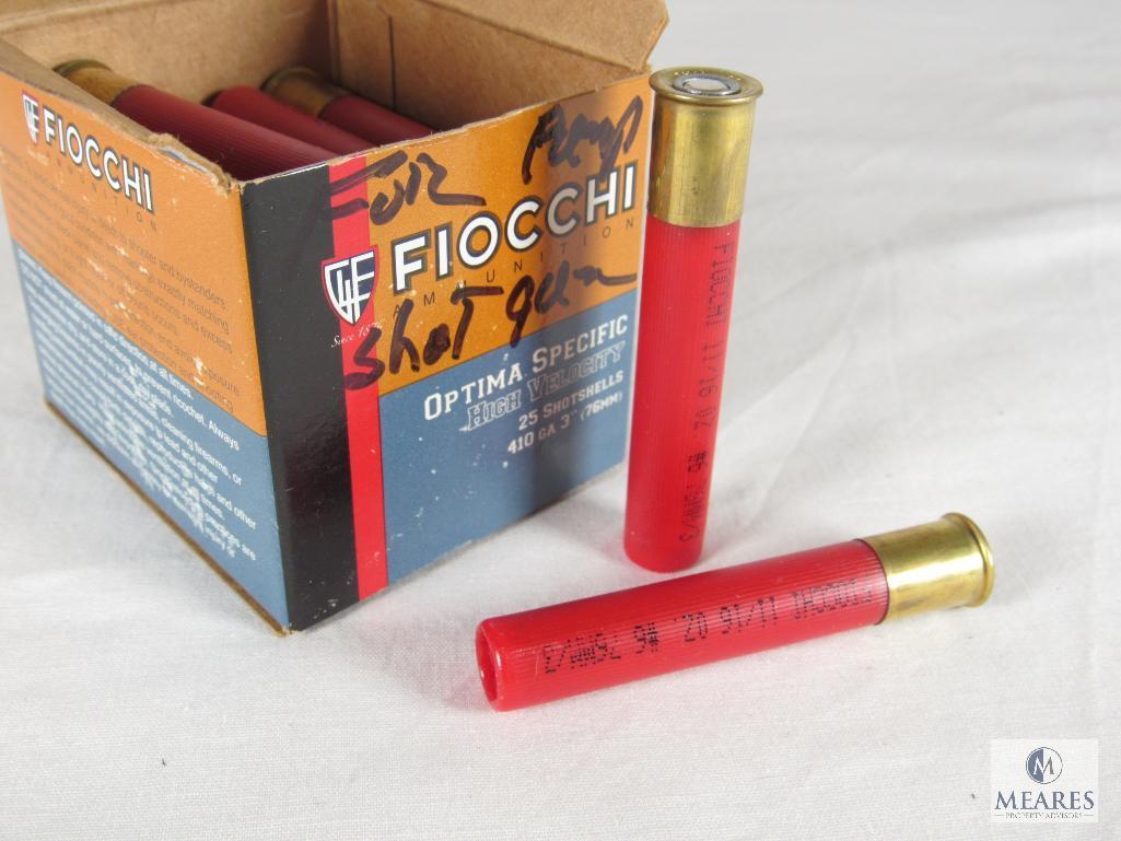 22 Rounds Fiocchi Optima Specific High Velocity .410 Gauge Shells 3" 11/16 oz #8