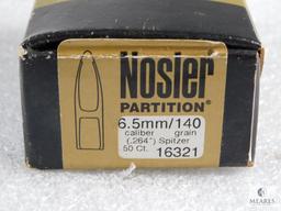 50 Count Nosler Ballistic Tip Bullets 6.5mm 6.5x55 Swiss Spitzer .264" 140 Grain