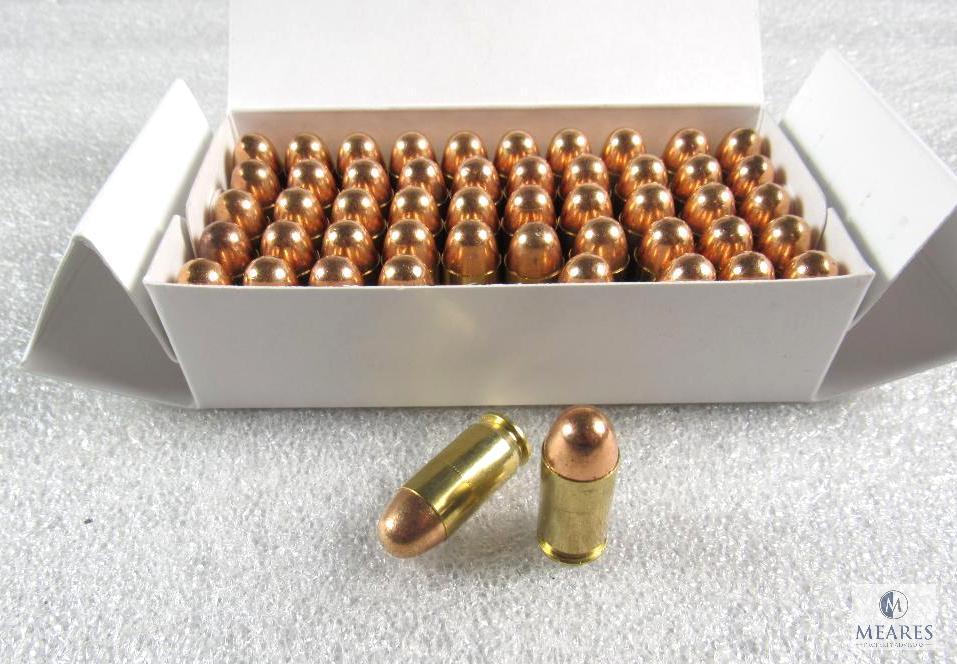 50 Rounds .45 ACP 230 Grain Ammo Round Nose