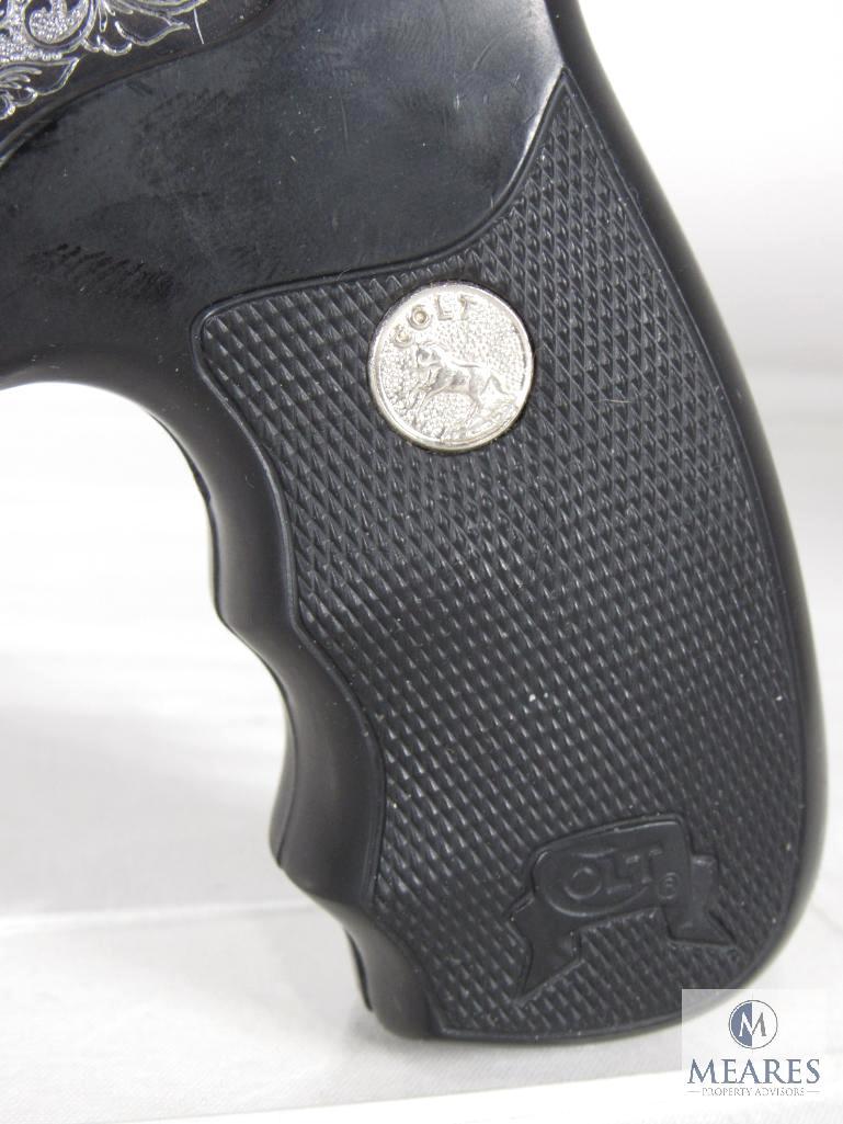 1987 Colt King Cobra .357 Magnum Intricately Engraved Revolver with Box