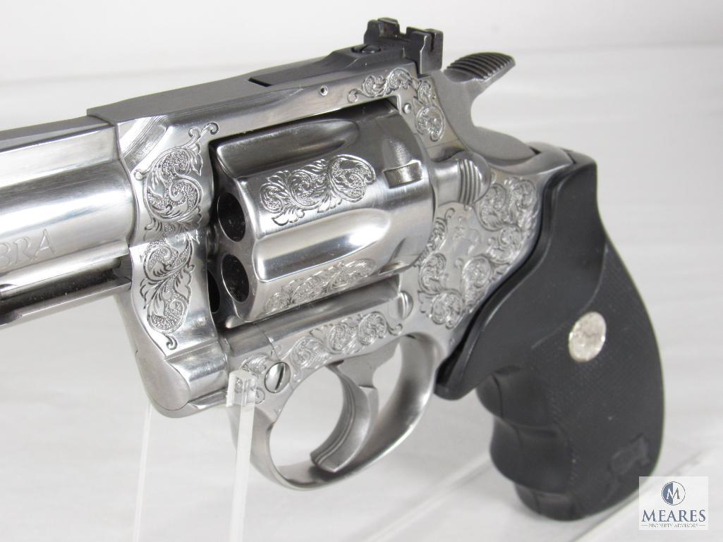 1987 Colt King Cobra .357 Magnum Intricately Engraved Revolver with Box