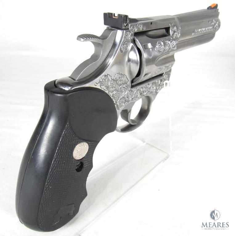 1987 Colt King Cobra .357 Magnum Intricately Engraved Revolver with Box