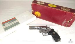 1987 Colt King Cobra .357 Magnum Intricately Engraved Revolver with Box