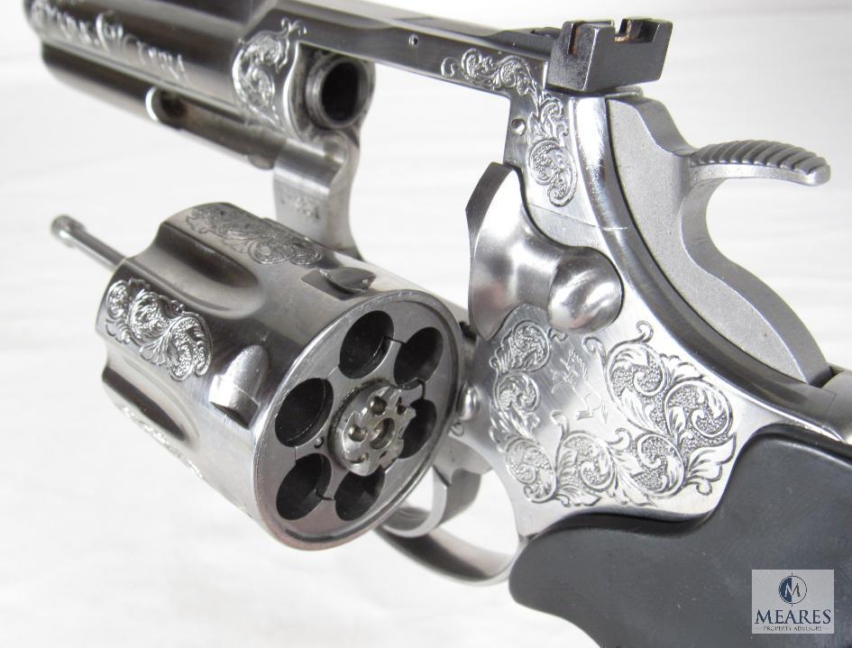 1987 Colt King Cobra .357 Magnum Intricately Engraved Revolver with Box