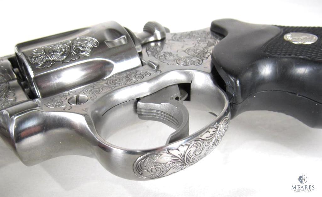 1987 Colt King Cobra .357 Magnum Intricately Engraved Revolver with Box
