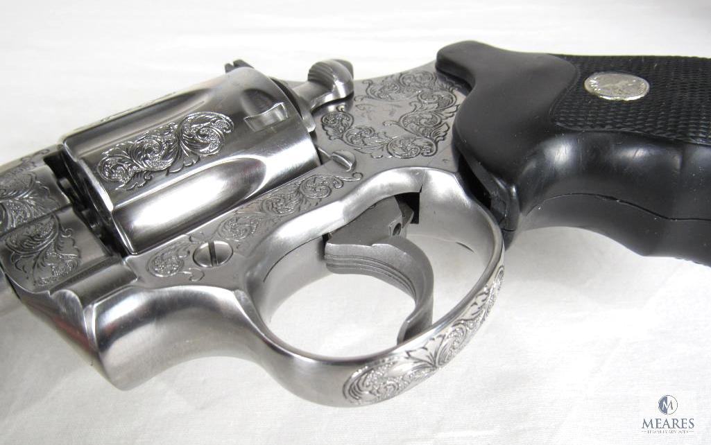 1987 Colt King Cobra .357 Magnum Intricately Engraved Revolver with Box