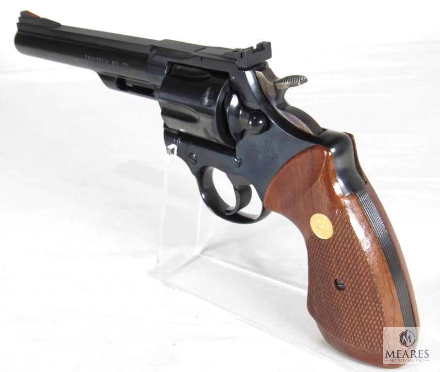 1980 Colt MK III Trooper .22 LR 6" Revolver