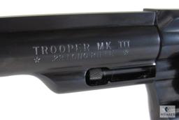 1980 Colt MK III Trooper .22 LR 6" Revolver