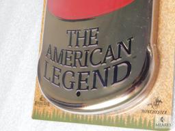 New Large Winchester Nostalgic Tin Indoor/Outdoor Thermometer Shotgun Shell