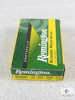 5 Rounds Remington Slugger 12 Gauge 2-3/4" 1560 FPS 1 oz Shells