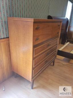 Vintage Five-Drawer Chest of Drawers