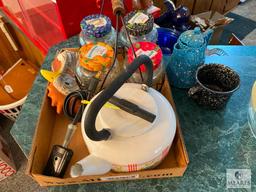 Mixed Lot of Serving Pieces and Fire-King Dishes