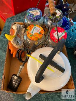Mixed Lot of Serving Pieces and Fire-King Dishes