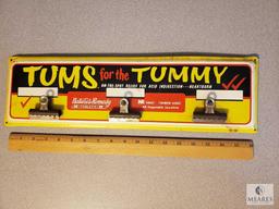 Tums for the Tummy Metal Advertisement