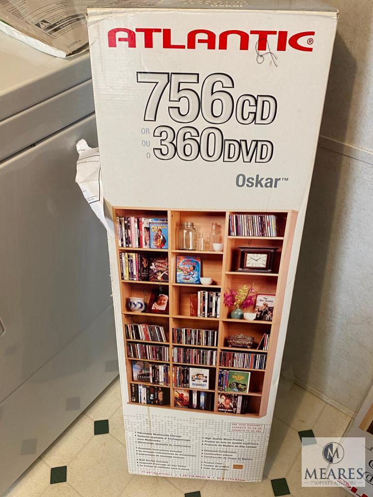 NEW IN BOX - Atlantic 756 CD/360 DVD Storage Cabinet