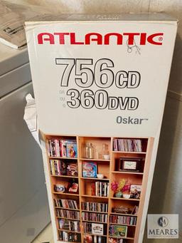 NEW IN BOX - Atlantic 756 CD/360 DVD Storage Cabinet
