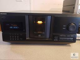 Philips Magnavox Stereo and Sony MegaStorage CD Player