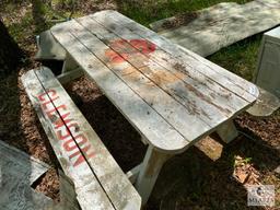 Wood Picnic Table