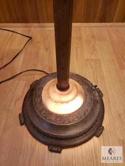 Excellent Vintage Floor Lamp with Lighted Base