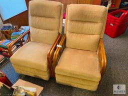 Awesome Matching Vintage Lazyboy Reclining Rockers