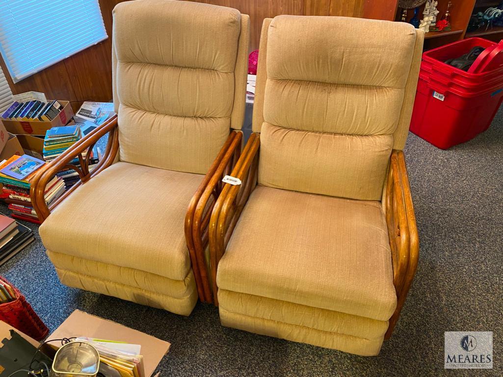 Awesome Matching Vintage Lazyboy Reclining Rockers