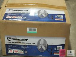 New Strongway 20" Oscillating Wall Mount Fan