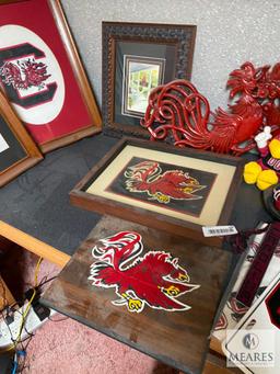 Large University of South Carolina Gamecock Fan Lot