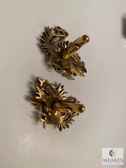 USC Gamecock Cufflinks, Wristwatch, and Pin