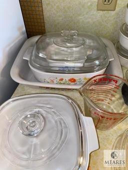 Large Lot of Baking Dishes and Cookware