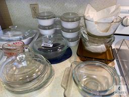 Large Lot of Baking Dishes and Cookware