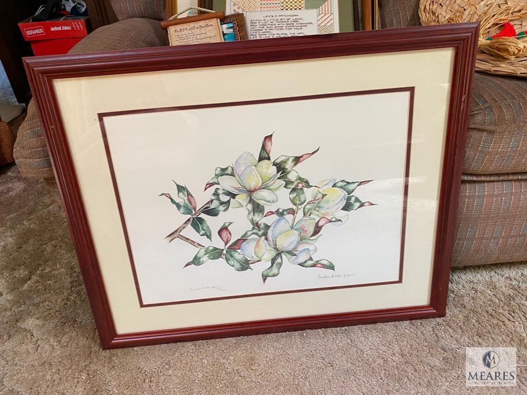 Large Lot of Framed Art