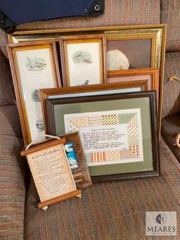 Large Lot of Framed Art