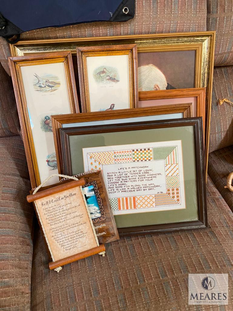 Large Lot of Framed Art