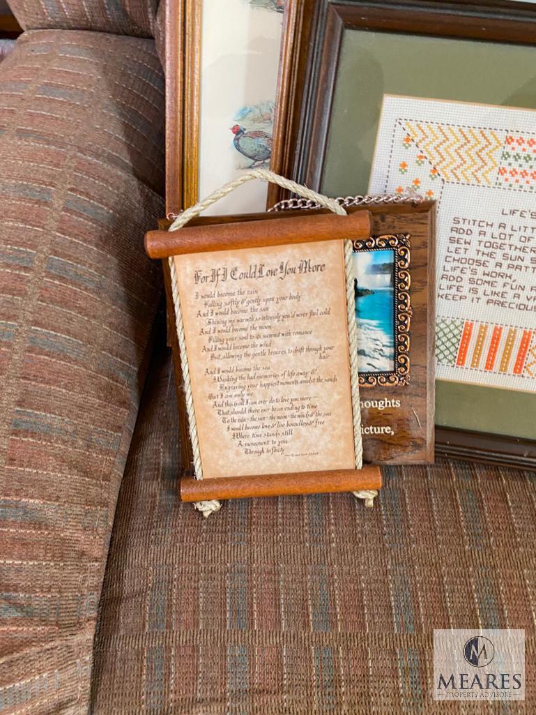 Large Lot of Framed Art