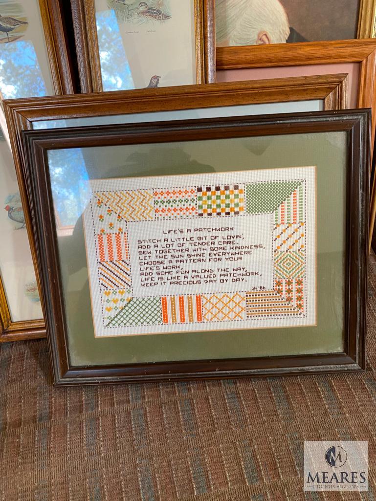 Large Lot of Framed Art