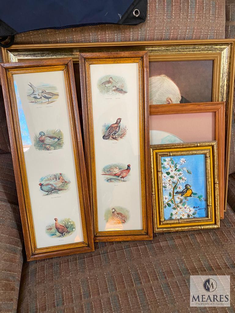 Large Lot of Framed Art
