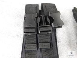 Lot of Assorted Nylon Knife Pouches, Bandolier and Nylon Strap
